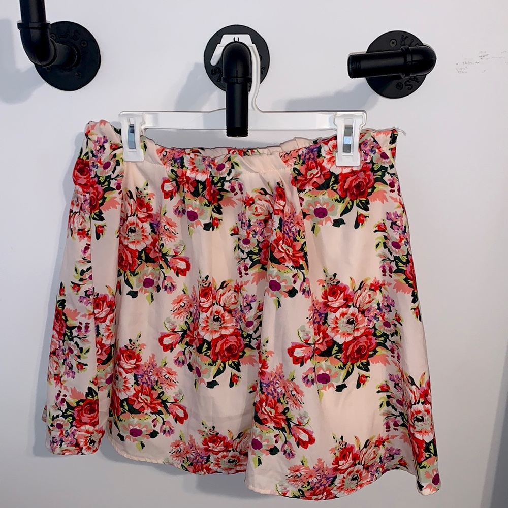 Floral skirt